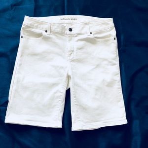 White Michael Kors shorts